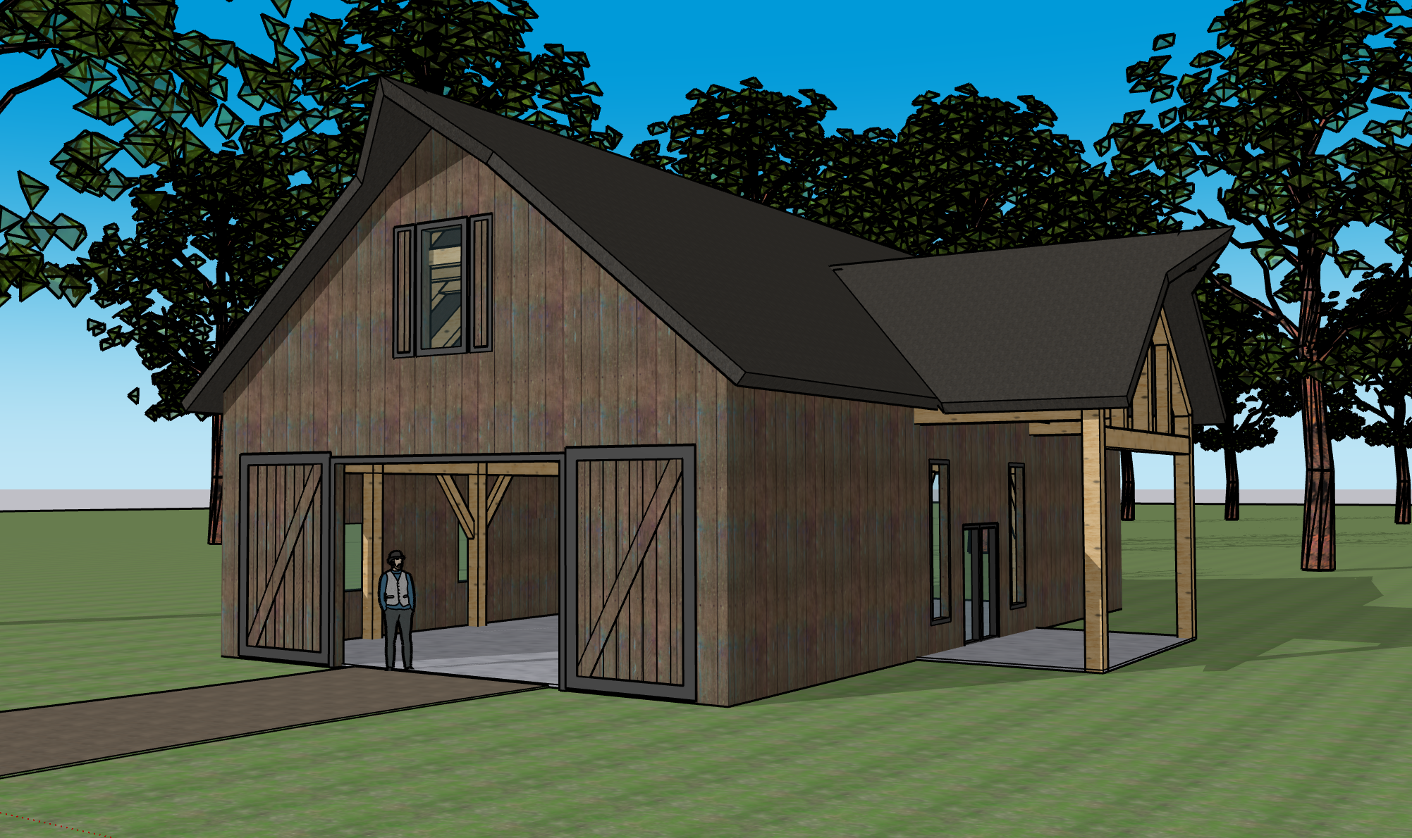Titus Hobby Barn - 30x60
