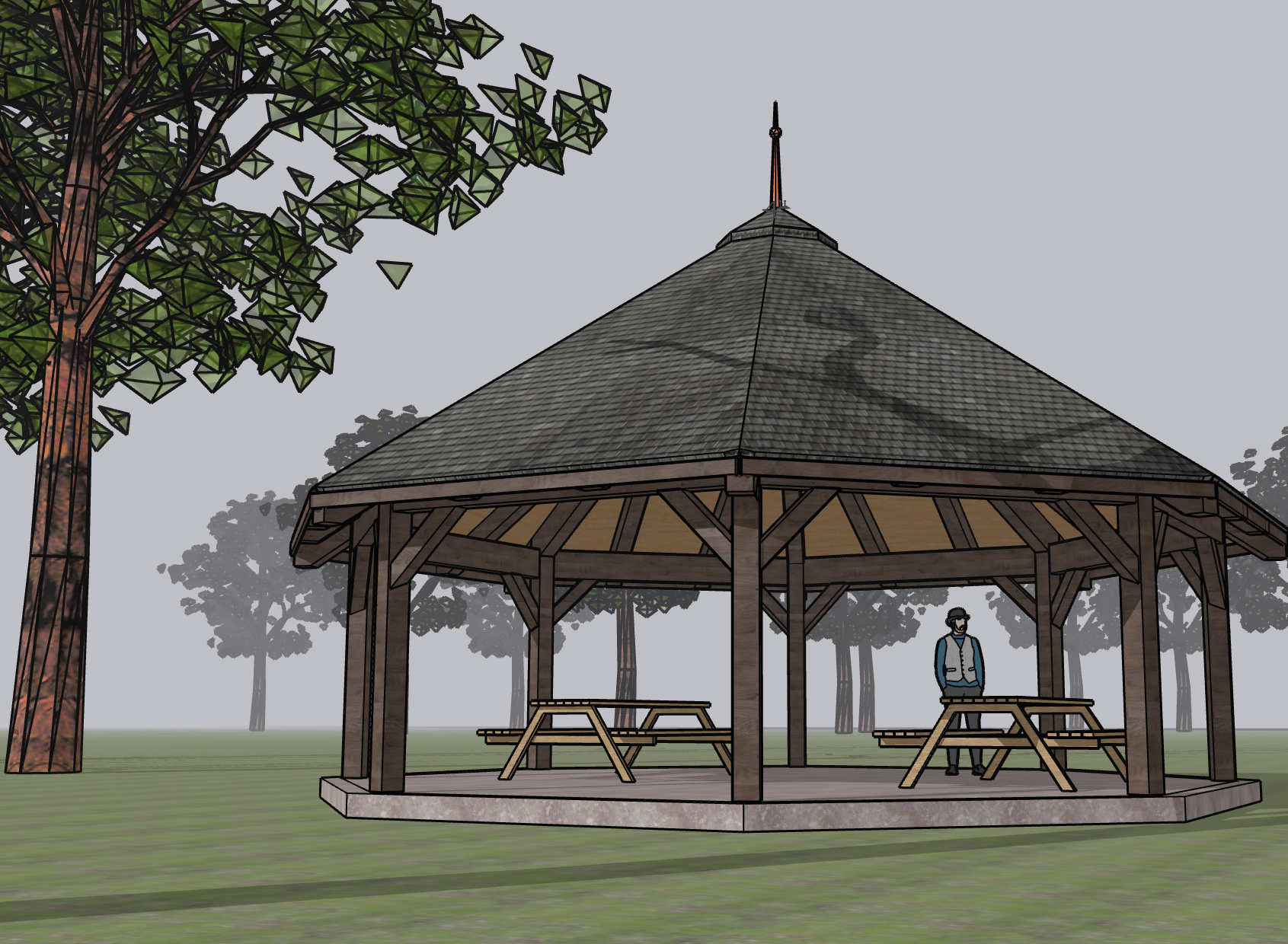 The Obadiah Octagon Pavilion